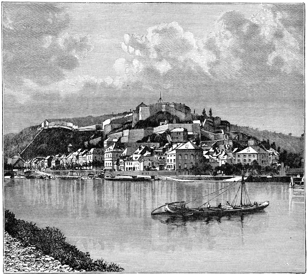 The Citadel of Namur by Unbekannt