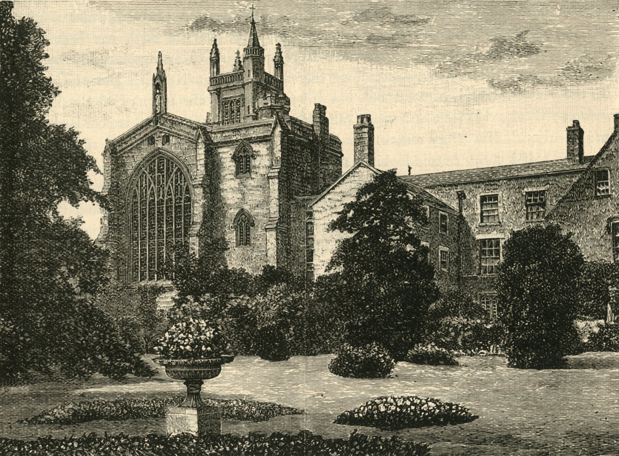 The College Chapel, from the Warden