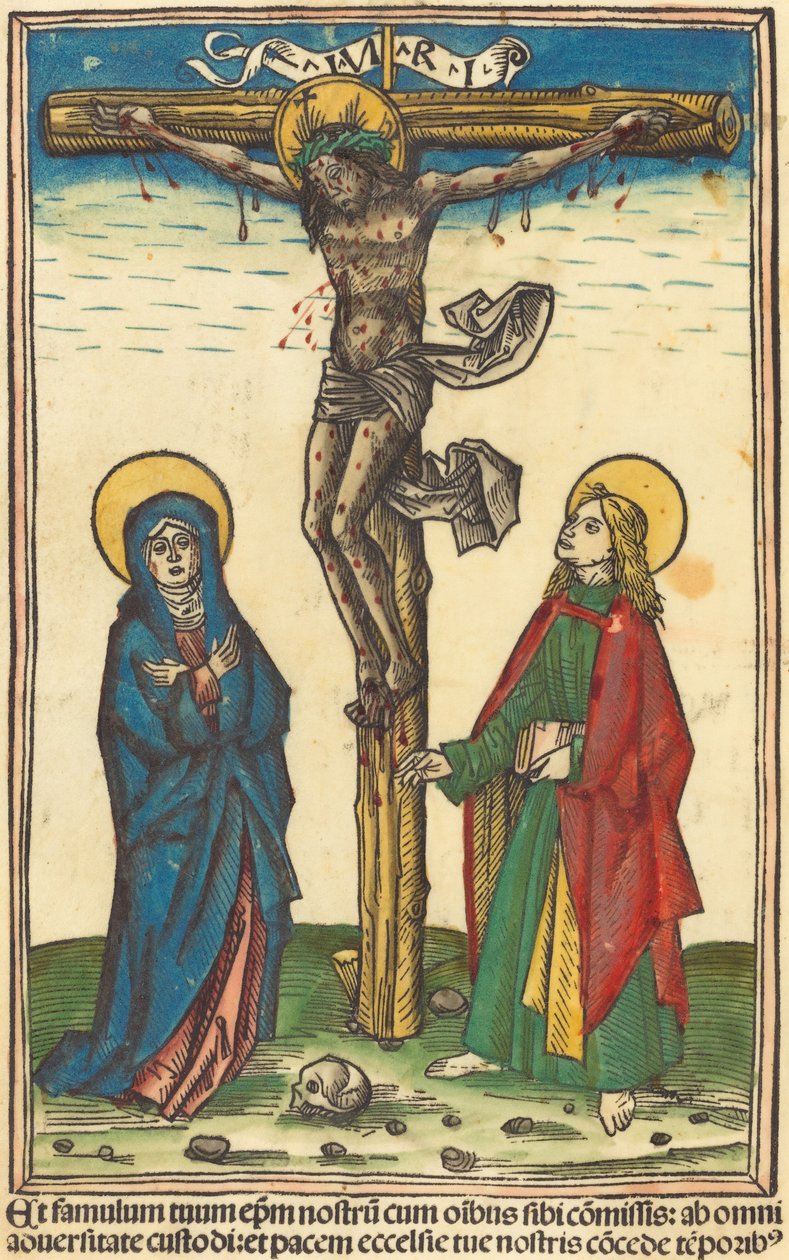 The Crucifixion, c. 1490-1500 by Unbekannt