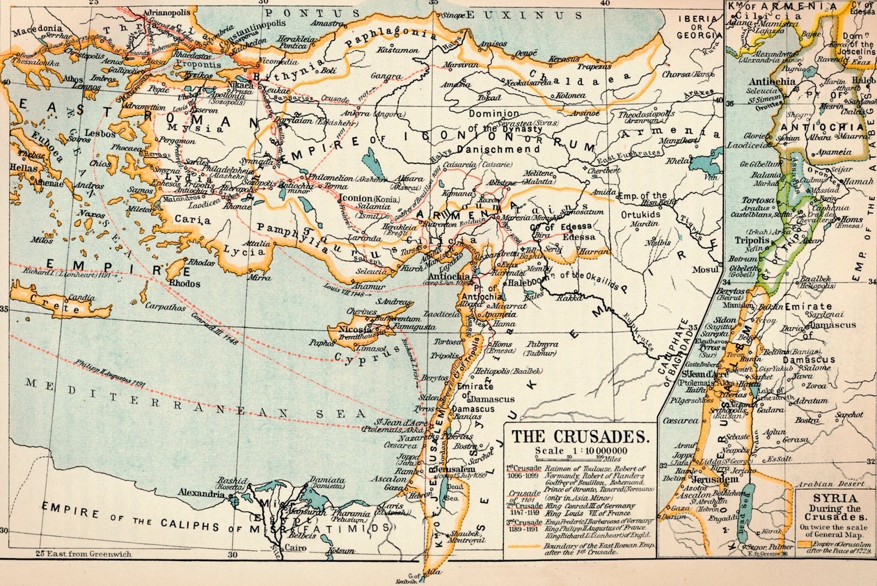 The Crusades, c1906-1907 by Unbekannt