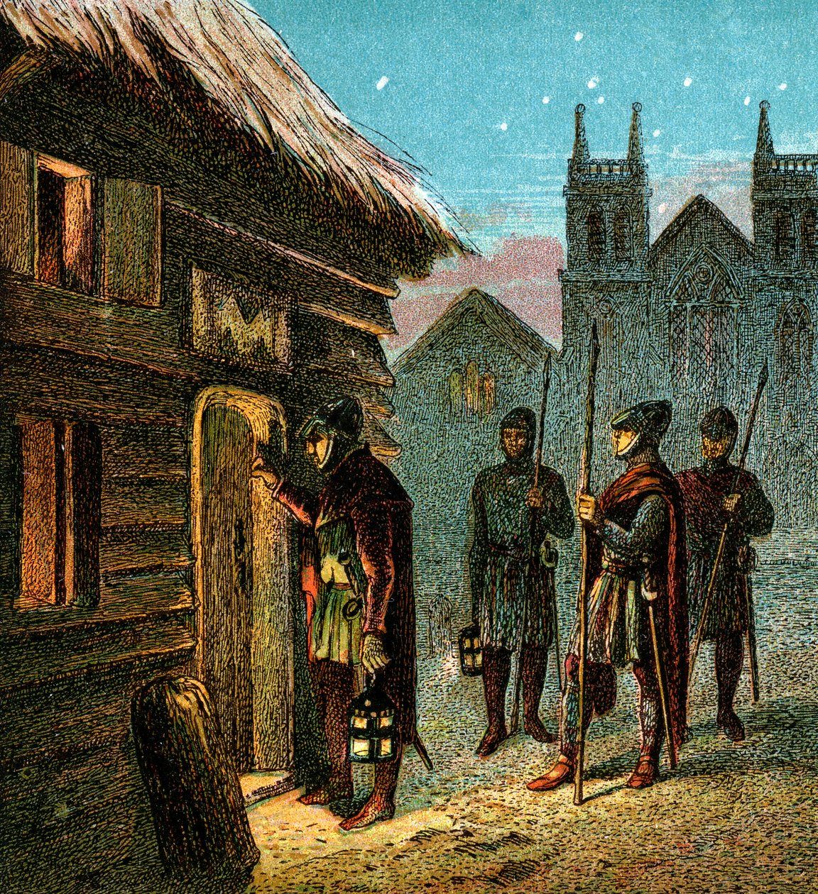 The Curfew, c1850 by Unbekannt
