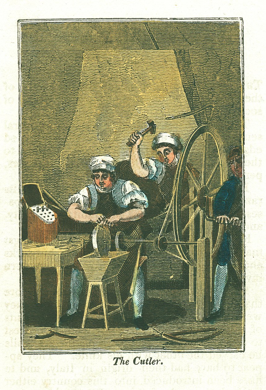 The Cutler, 1823 by Unbekannt