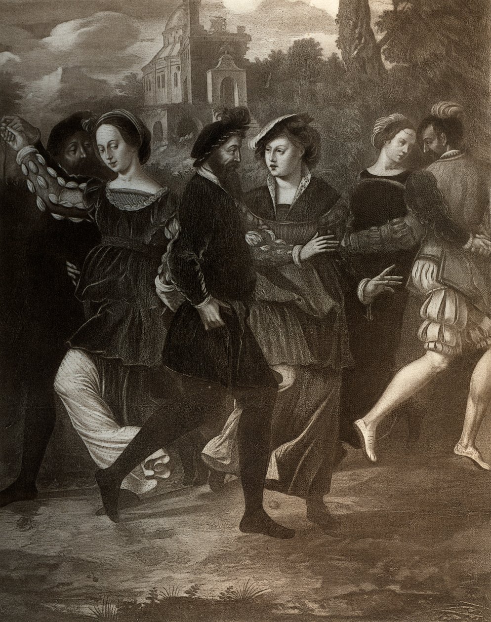 The Dancing Picture by Unbekannt