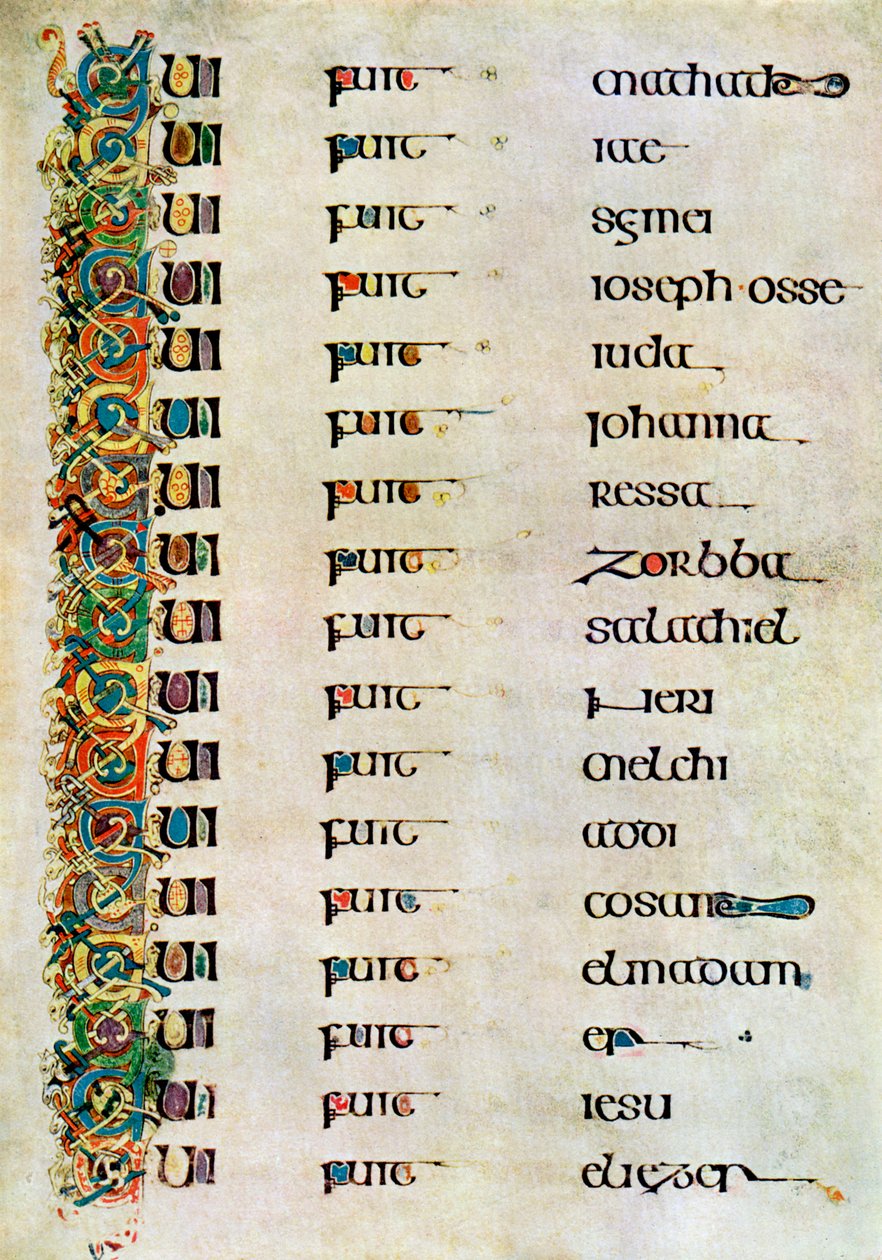 The Genealogy of Christ by Unbekannt