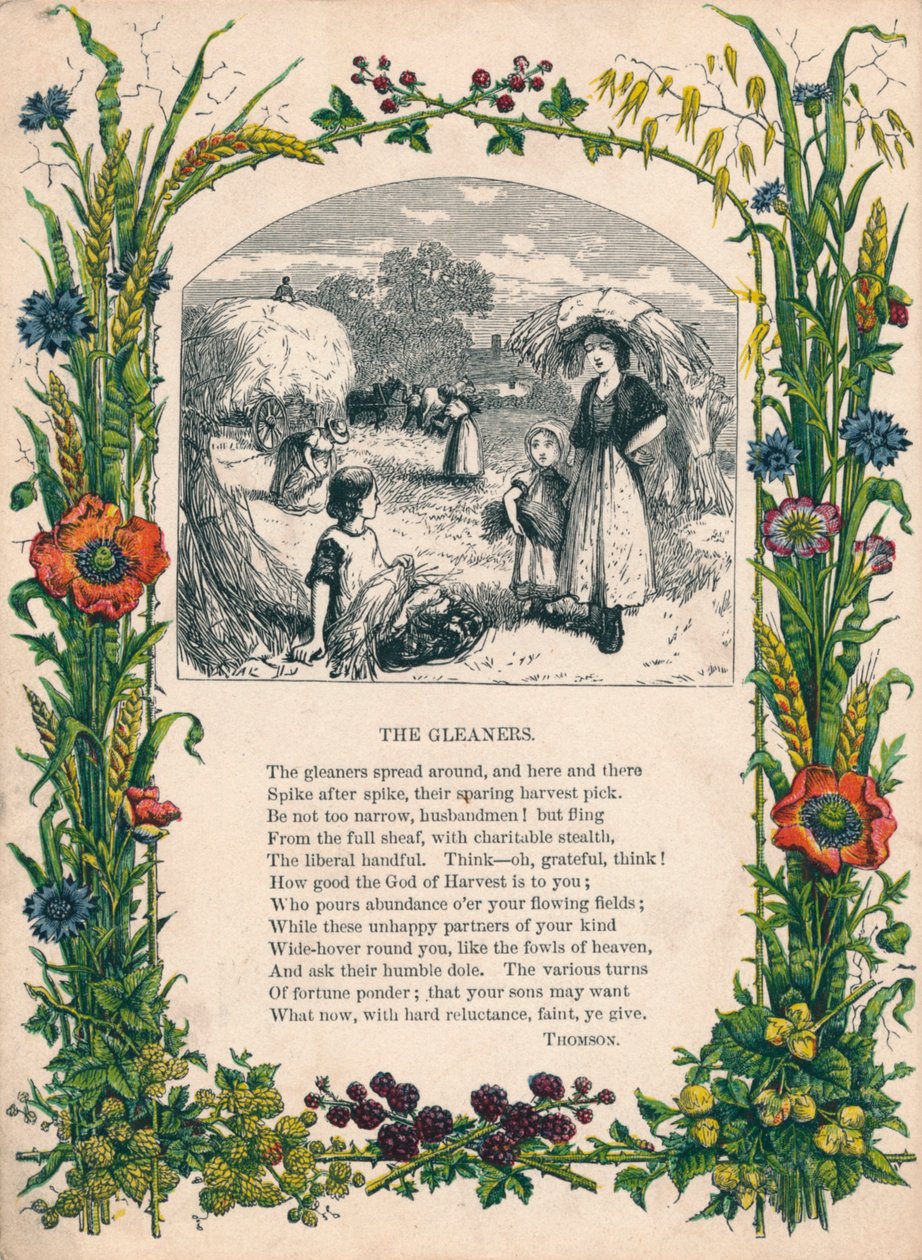 The Gleaners by Thomson by Unbekannt
