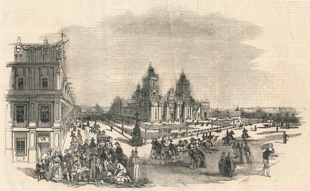 The Great Square, Mexico by Unbekannt