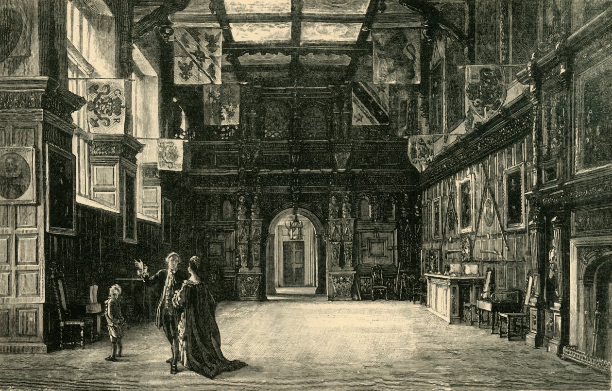 The Hall, Audley End by Unbekannt