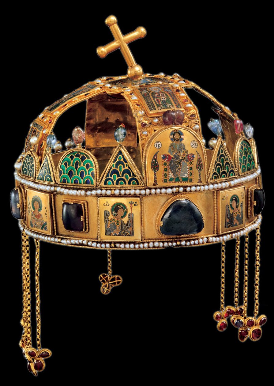 The Holy Crown of Hungary, 12th century by Unbekannt