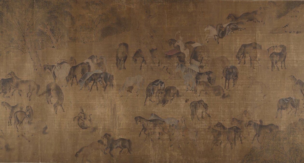 The Hundred Horses by Unbekannt