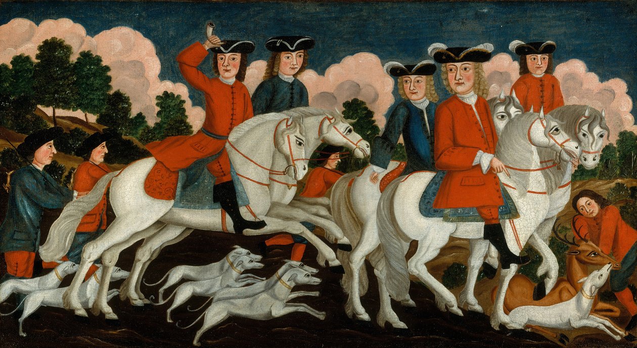 The Hunting Party by Unbekannt