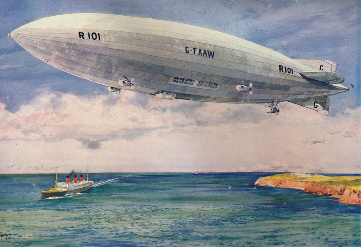 The Ill-Fated R101 by Unbekannt