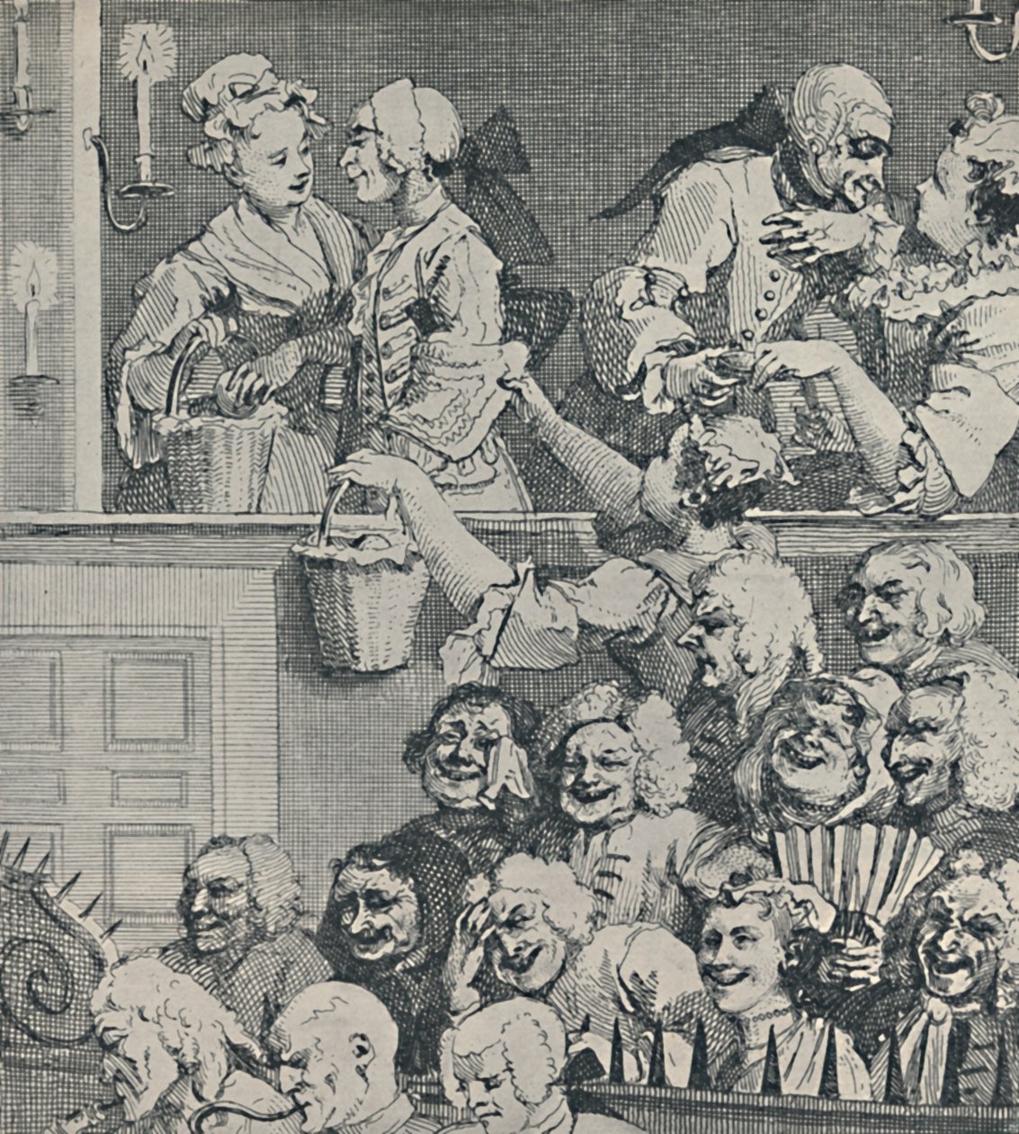 The Laughing Audience by Unbekannt