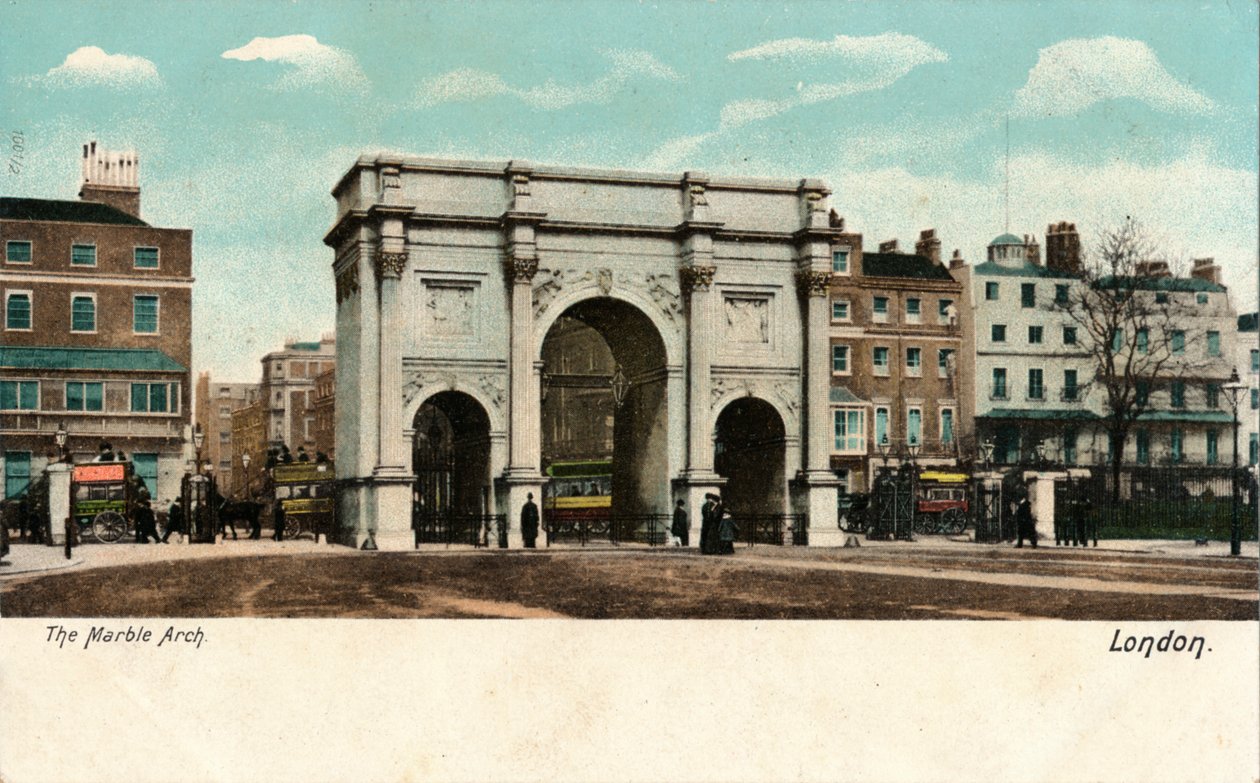 The Marble Arch by Unbekannt