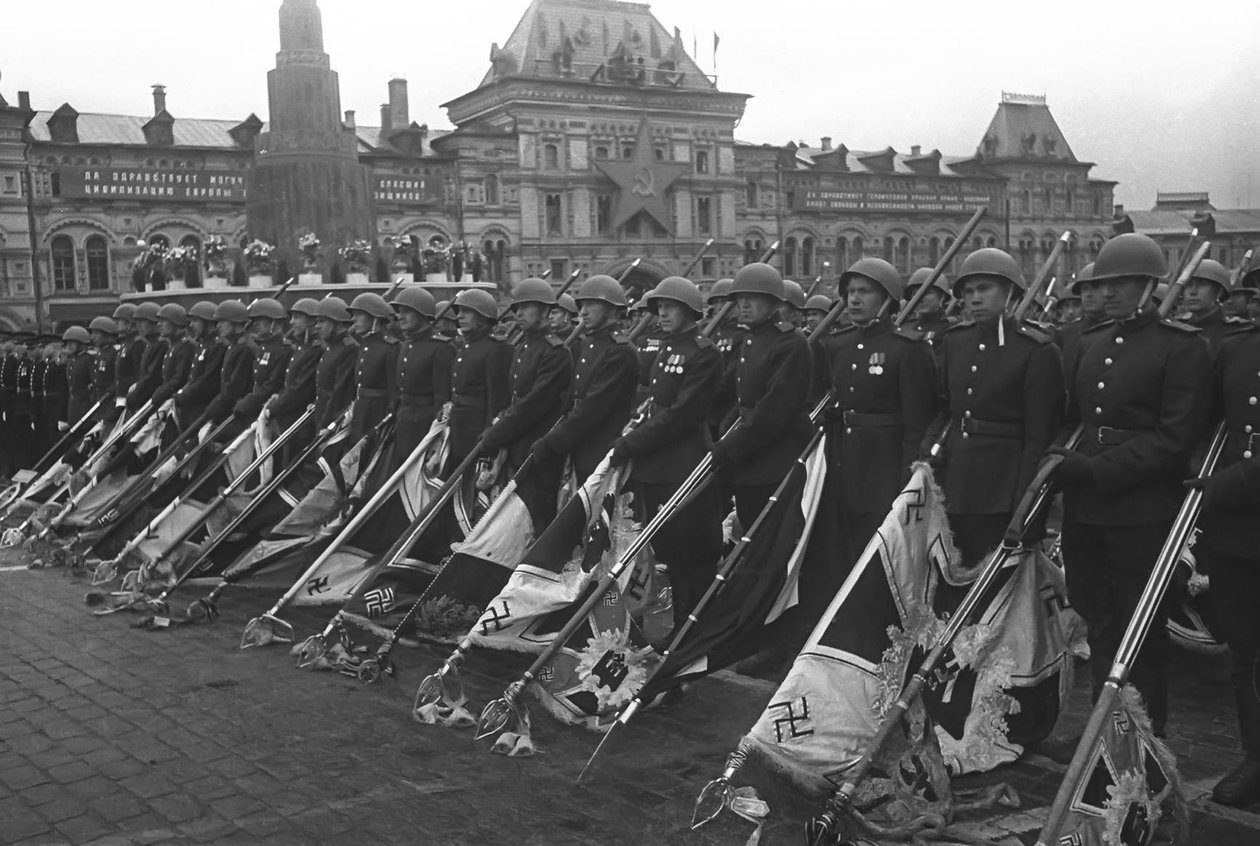 The Moscow Victory Parade, June 24, 1945 by Unbekannt