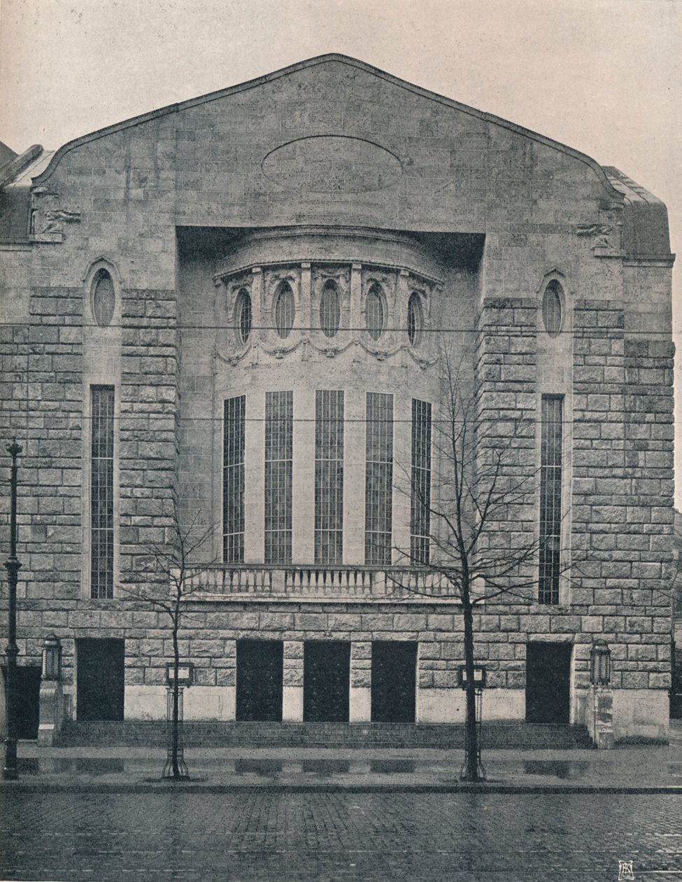 The New Hebbel Theatre, Berlin by Unbekannt