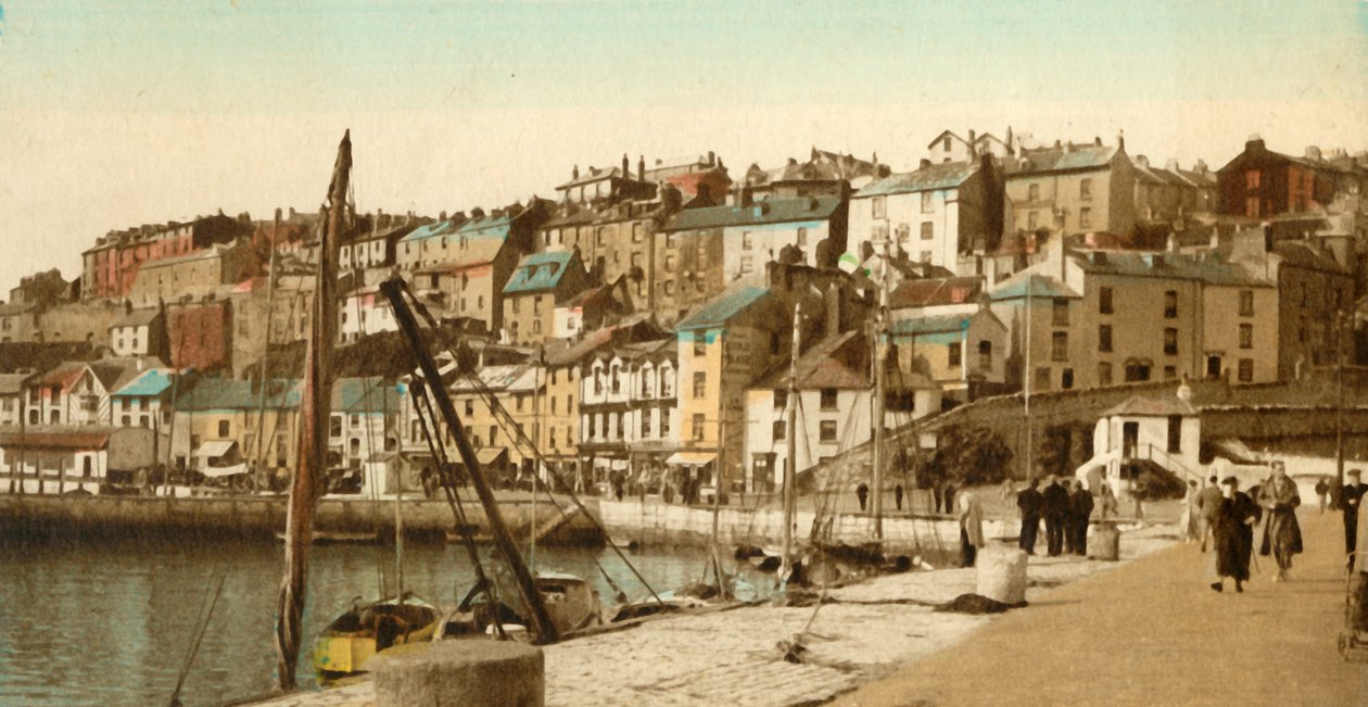 The Quayside, Brixham by Unbekannt