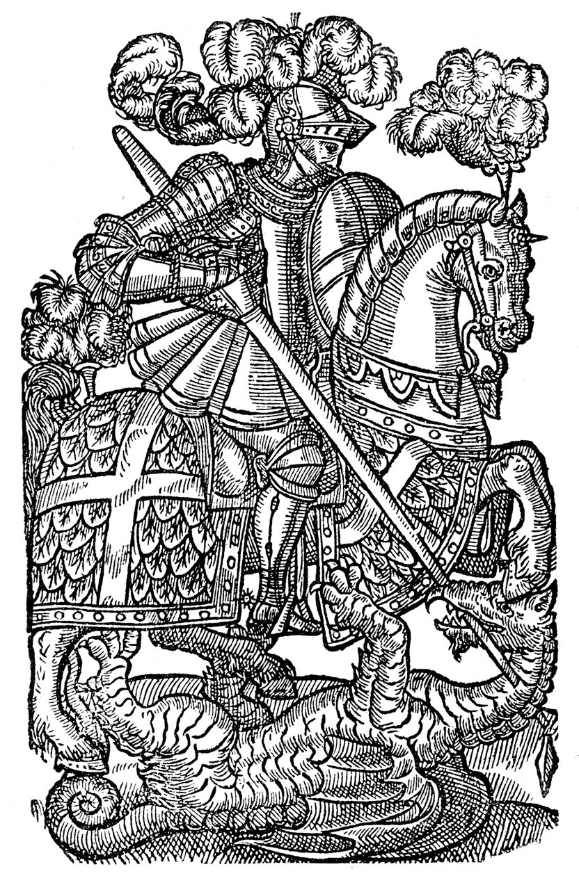 The Redcrosse Knight by Unbekannt