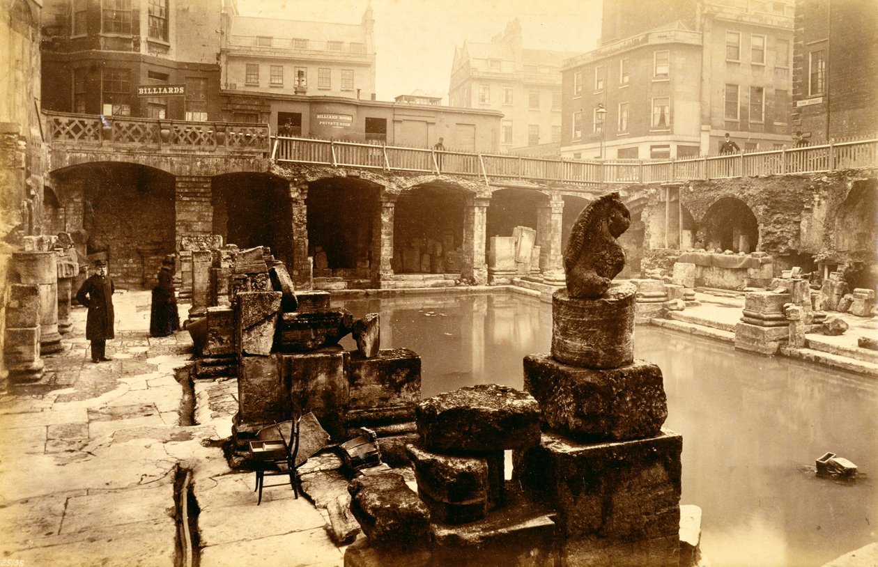 The Roman Baths, Bath by Unbekannt