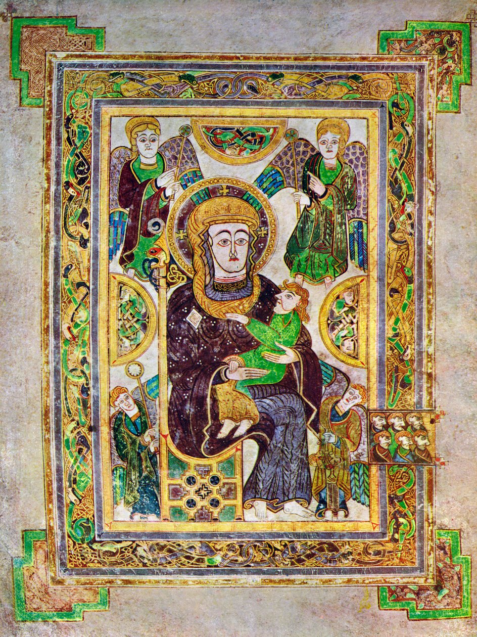 The Virgin And Child by Unbekannt