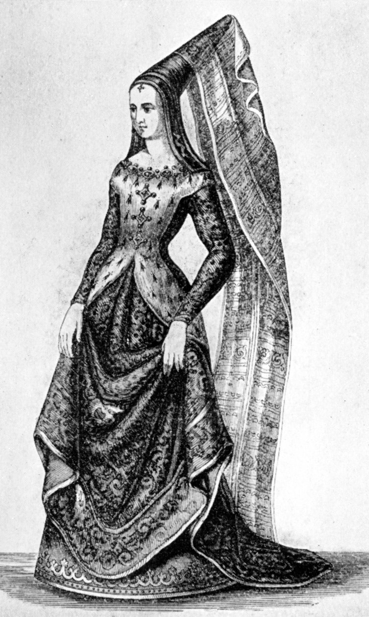 The Steeple Headdress and Veil, 15th Century by Unbekannt