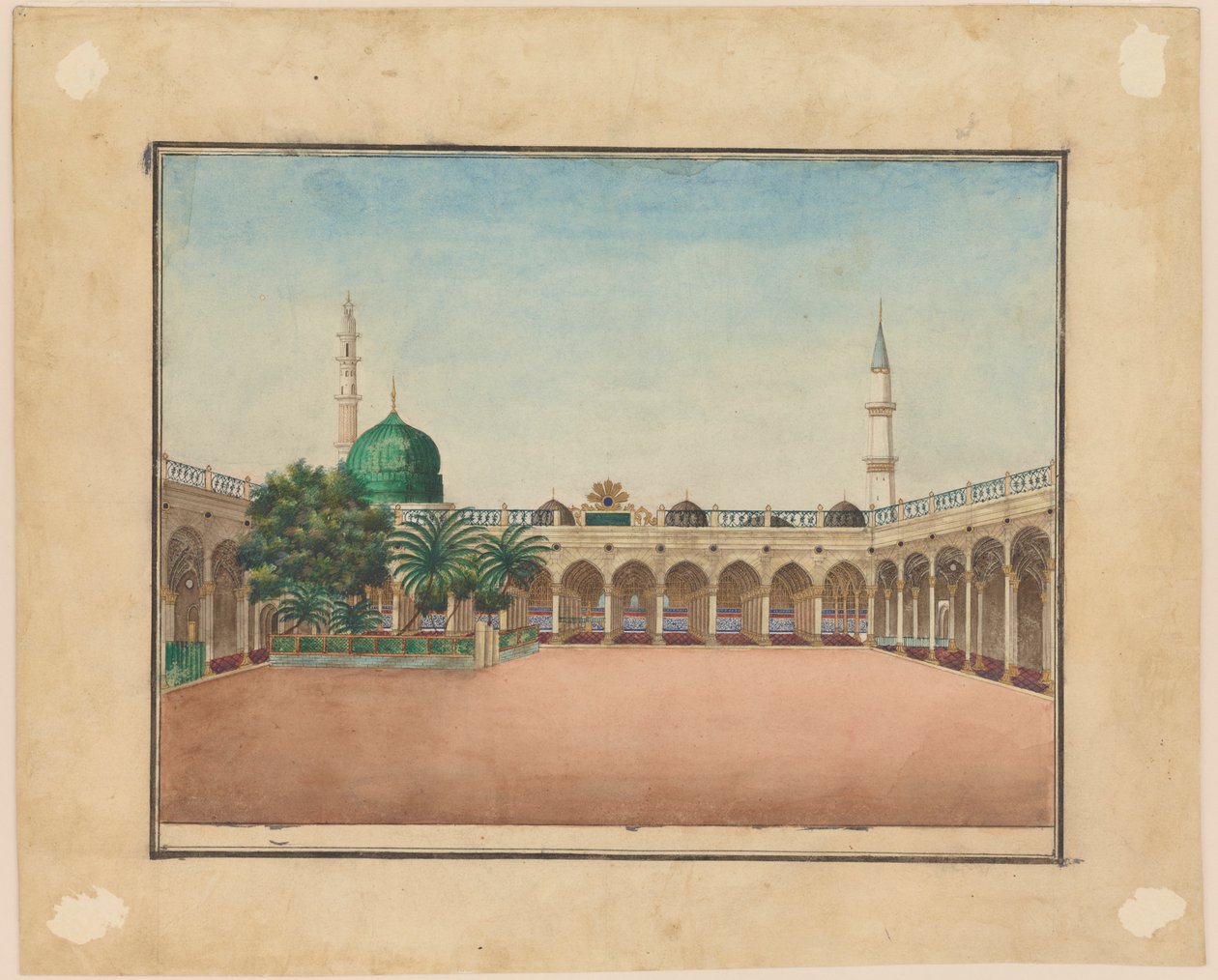 Tomb of the Prophet at Medina, 19th Century by Unbekannt