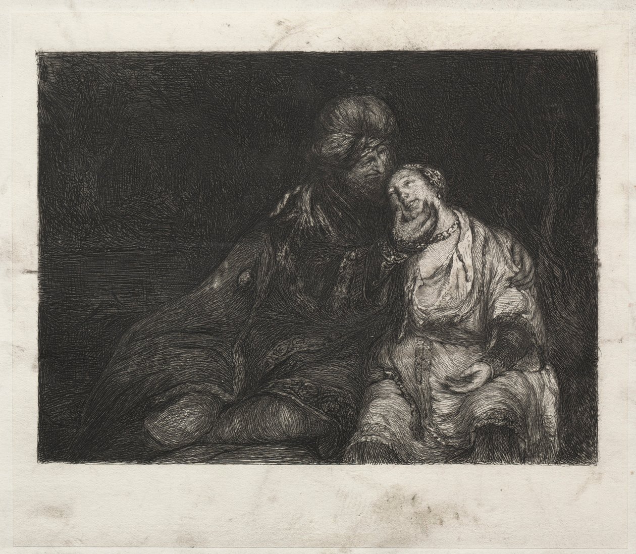 Two Figures by Unbekannt