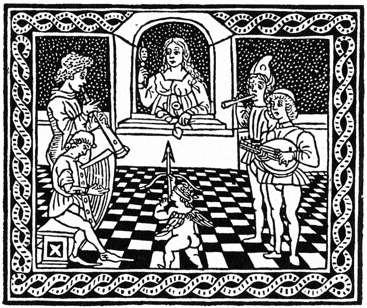 Venetian Woodcut by Unbekannt