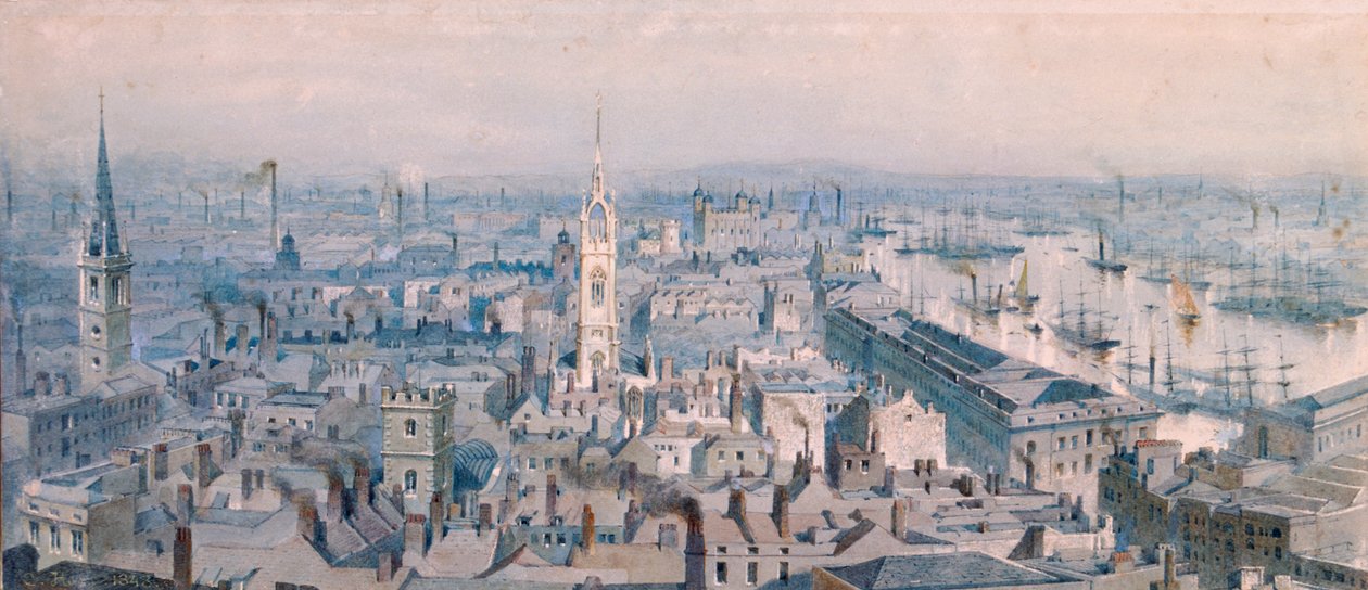 View of London by Unbekannt