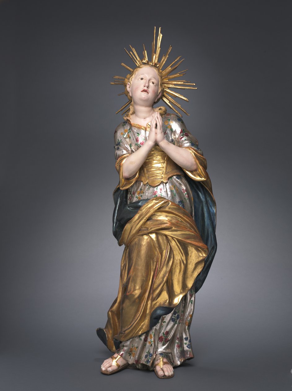 Virgin Mary as a Child, 1750-1775 by Unbekannt