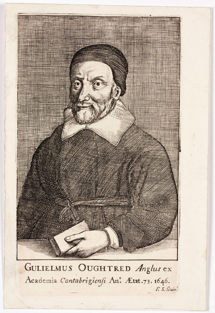 William Oughtred, English mathematician by Unbekannt