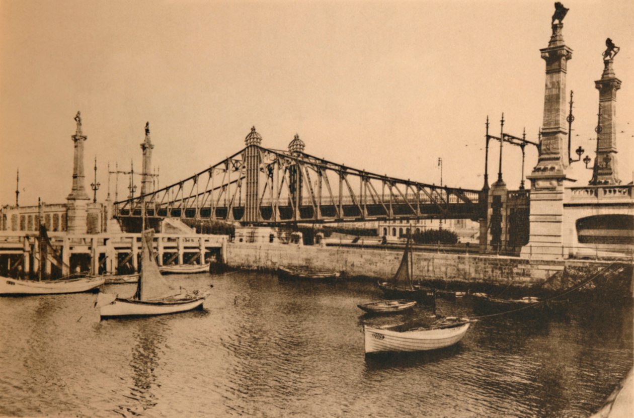 de Smet De Naeyer Bridge by Unbekannt