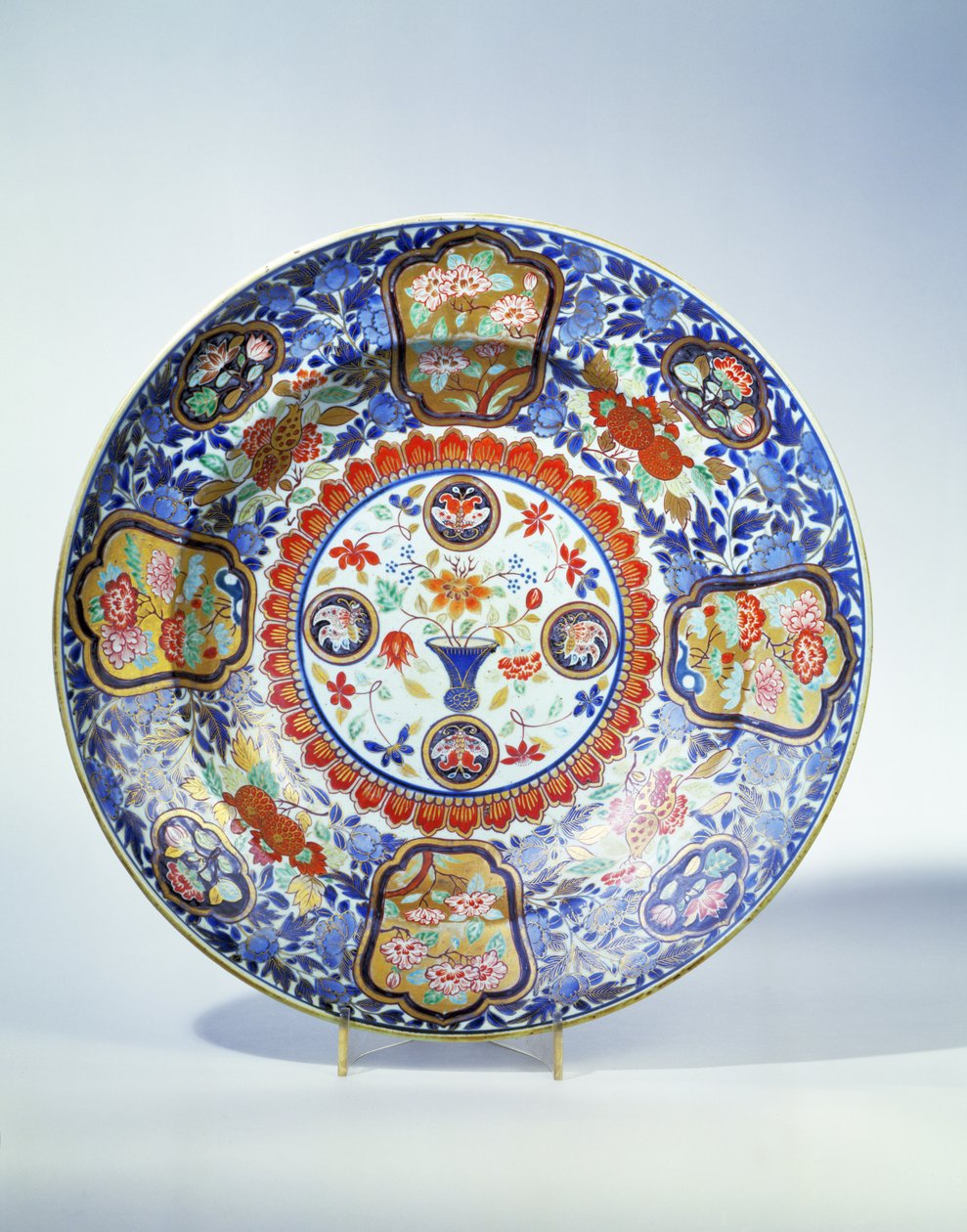 Large Imari dish, Genroku period by Unbekannt Unbekannt