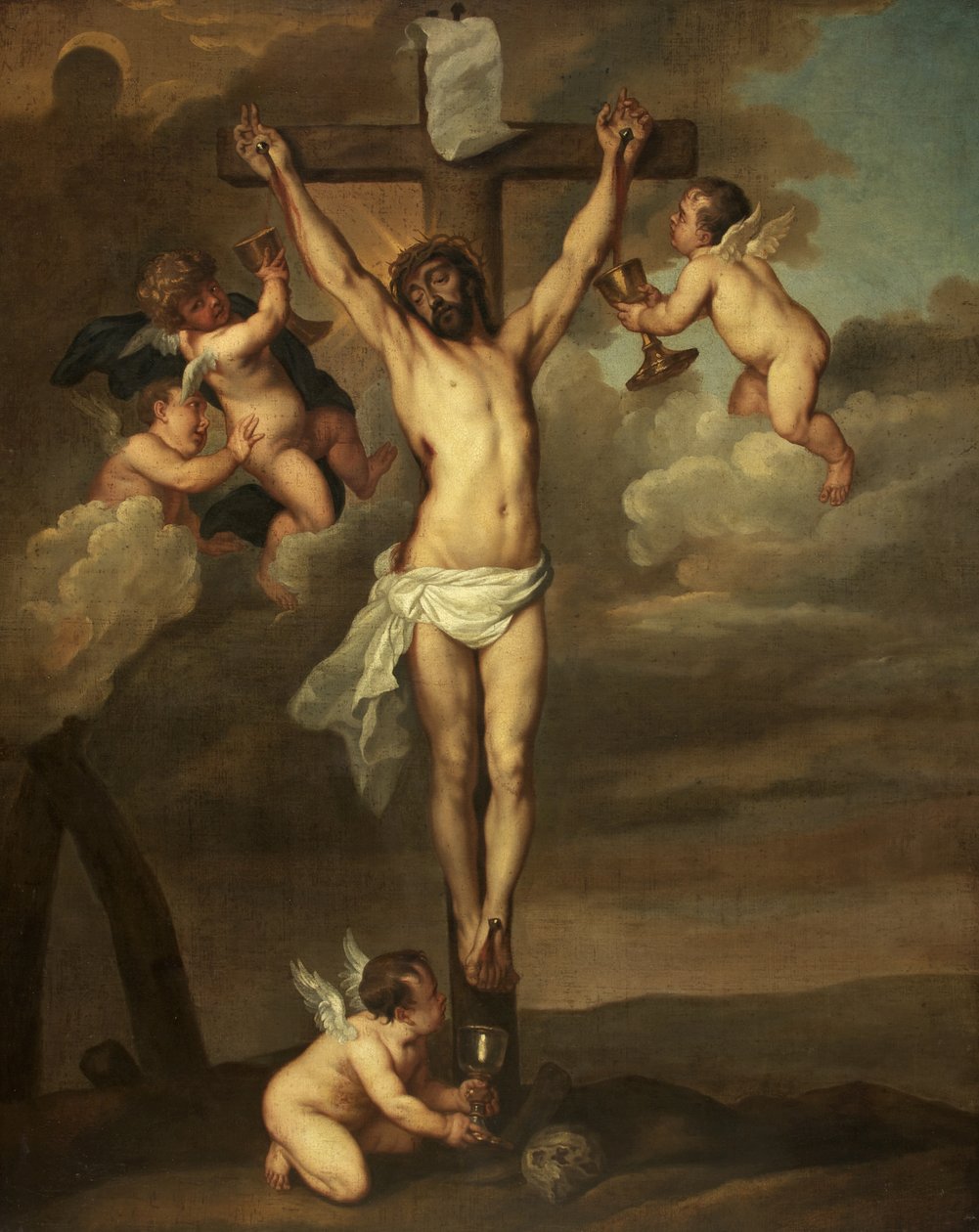 Crucifixion by Unbekannt Unbekannt