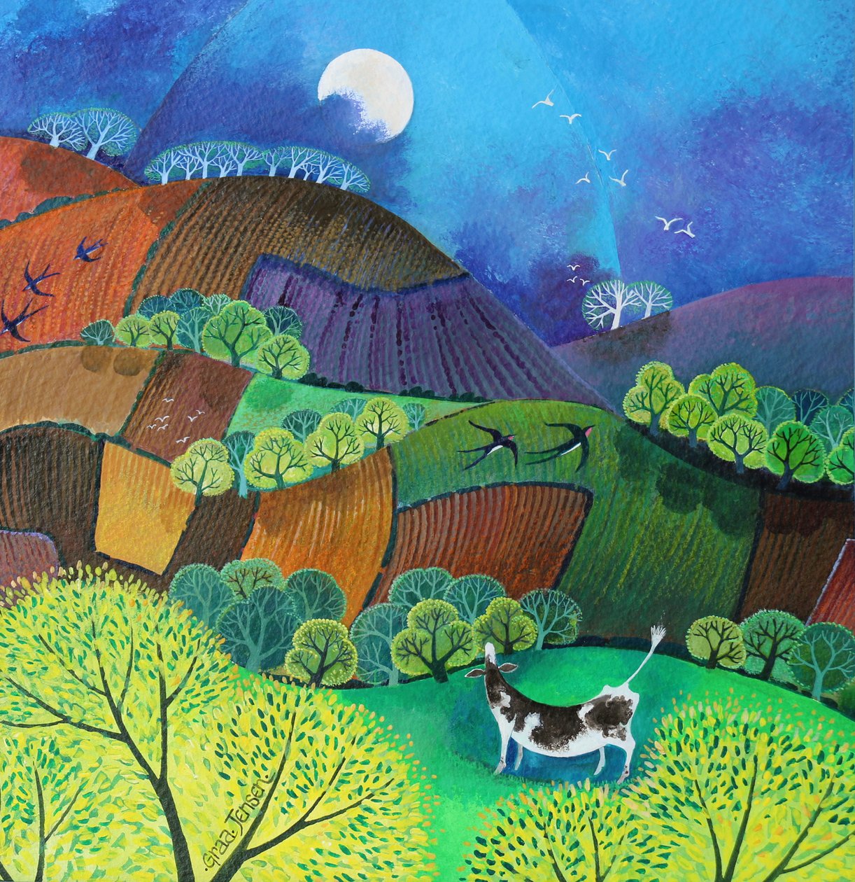 Moon Cow, 2016 by Unbekannt Unbekannt