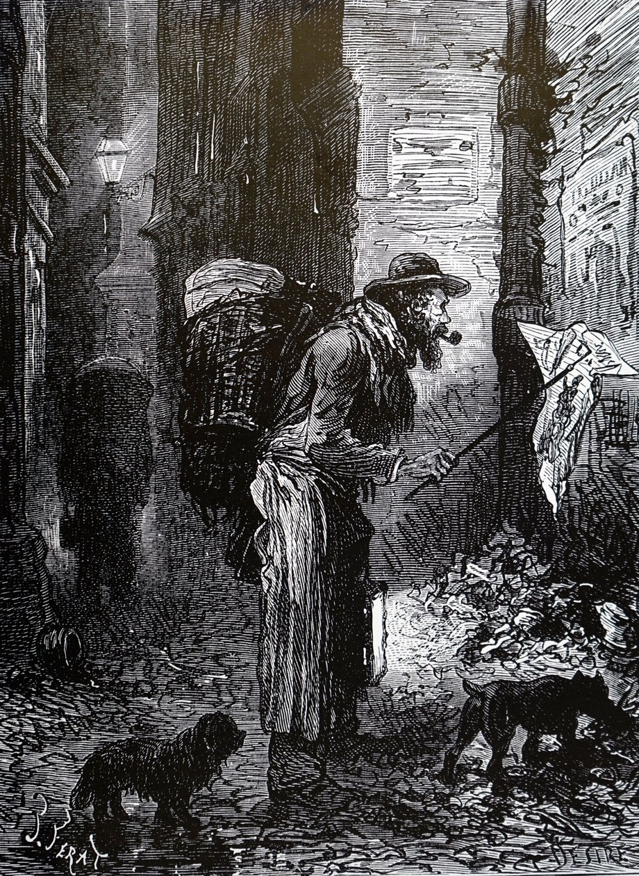 A French rag picker by Unbekannt