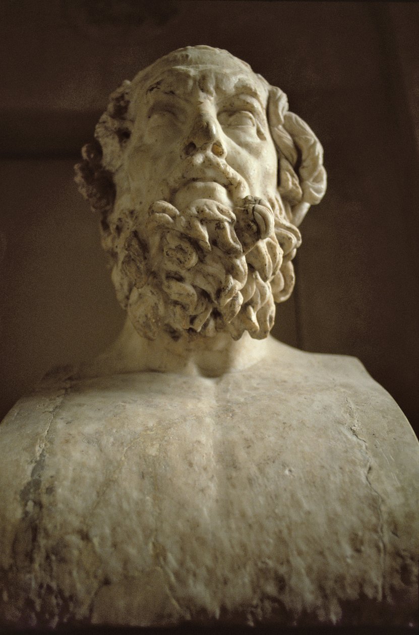 Head of Homer by Unbekannt