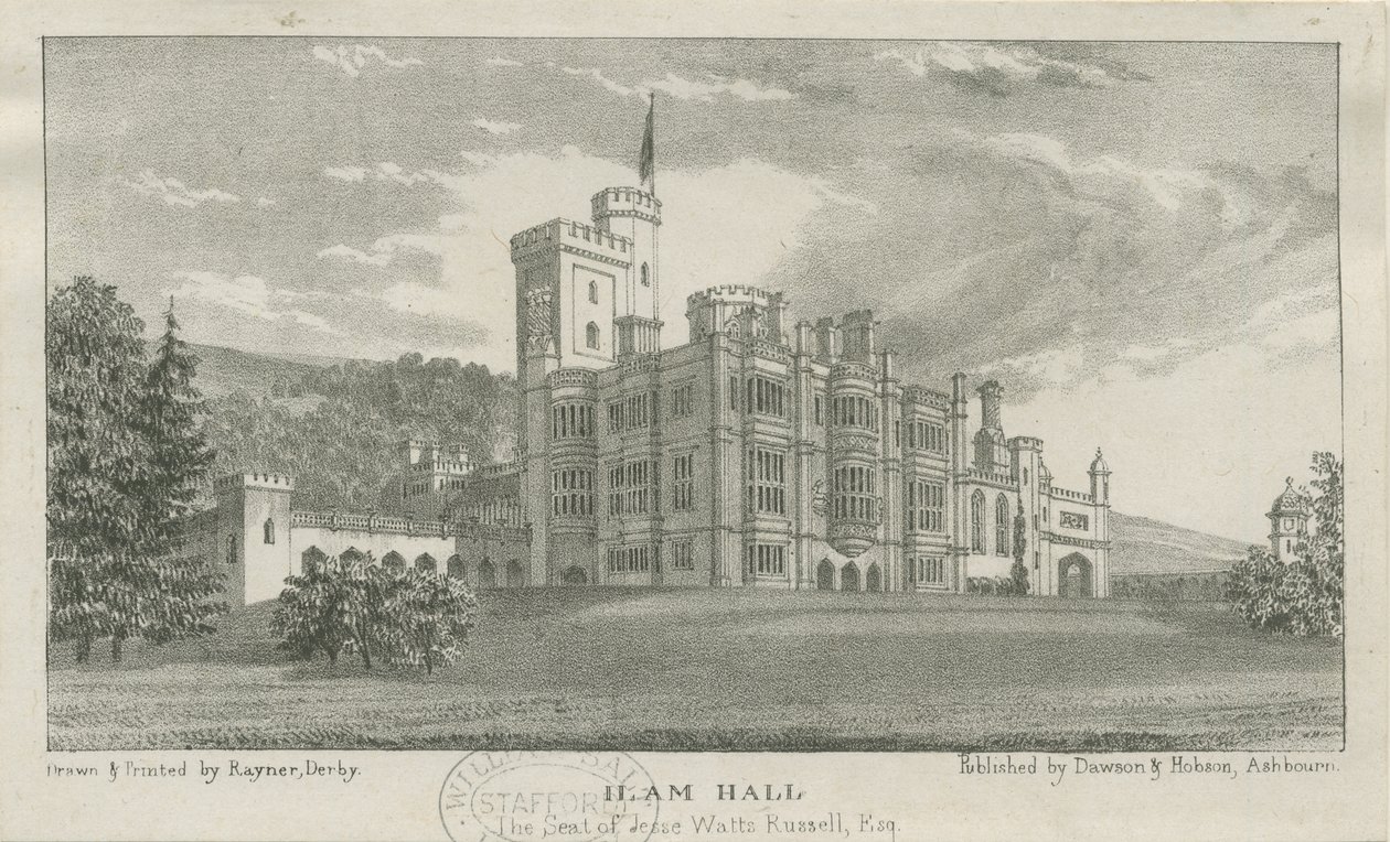 Ilam Hall by Unbekannt