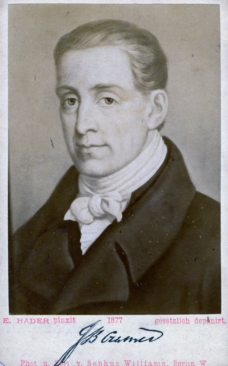 Johann Baptist Cramer by Unbekannt