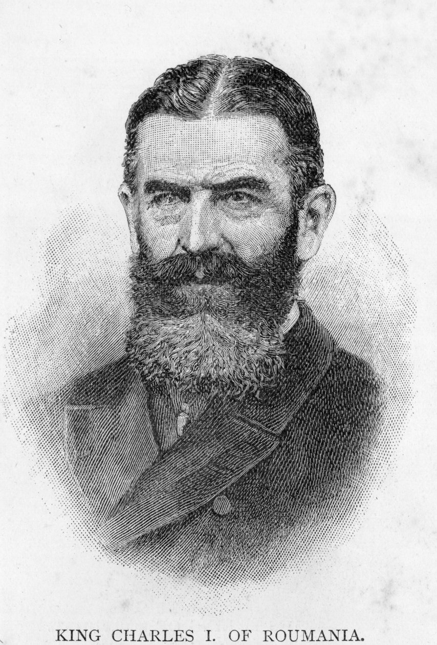 King Carol I of Romania by Unbekannt