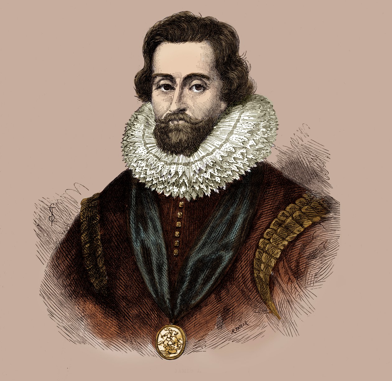 King James I by Unbekannter Künstler