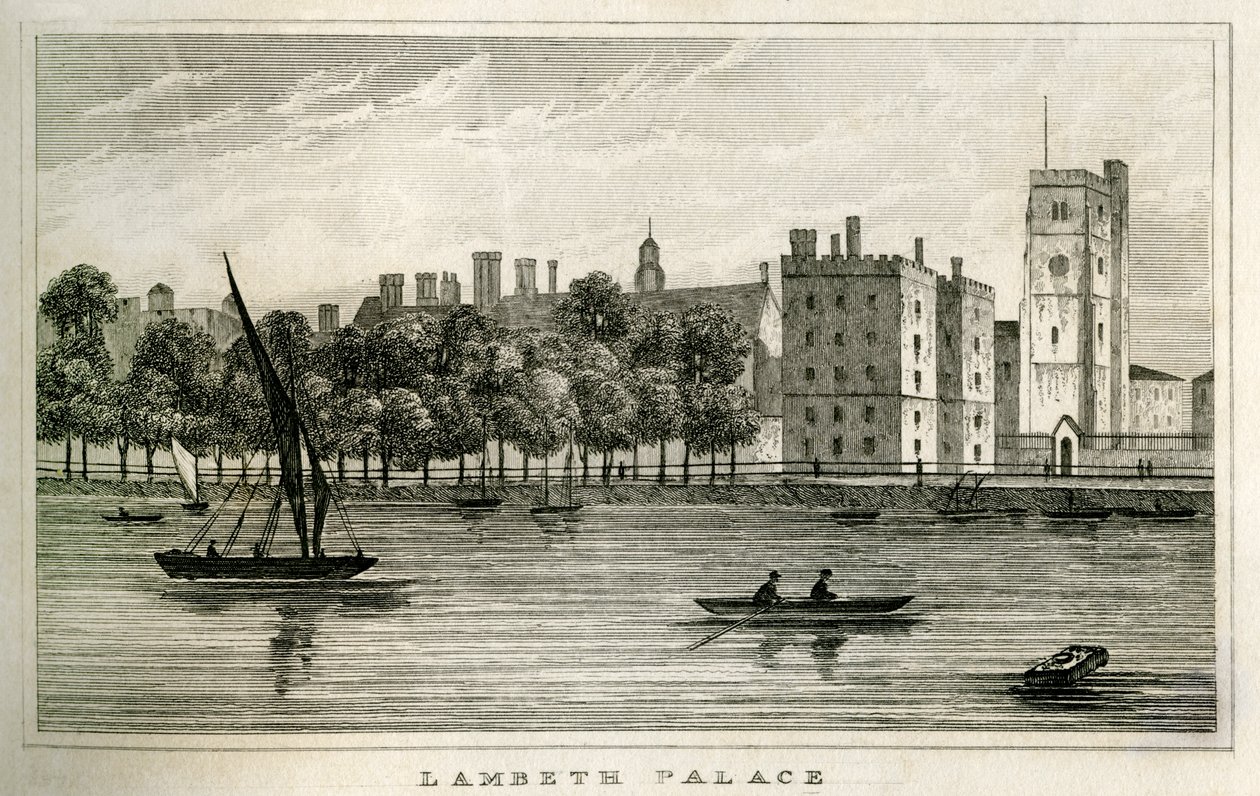 Lambeth Palace, London by Unbekannt