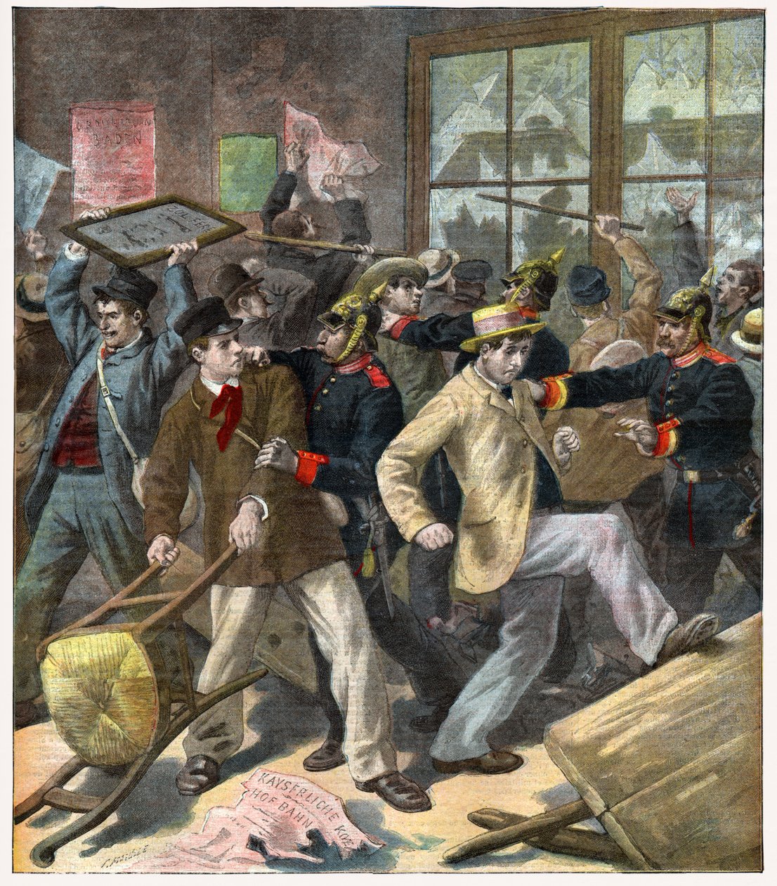 Occupation of Alsace by Alec Hunter