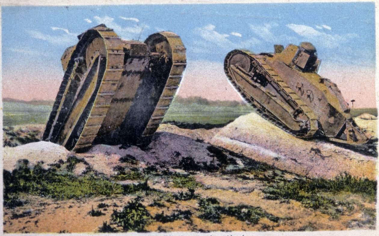 Renault Tanks by Unbekannter Künstler