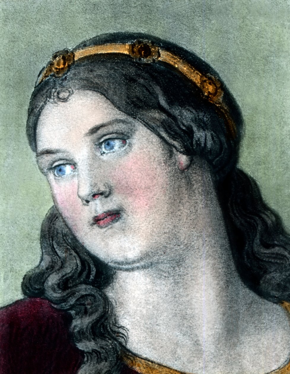Saint Elizabeth as a teenager by Unbekannter Künstler