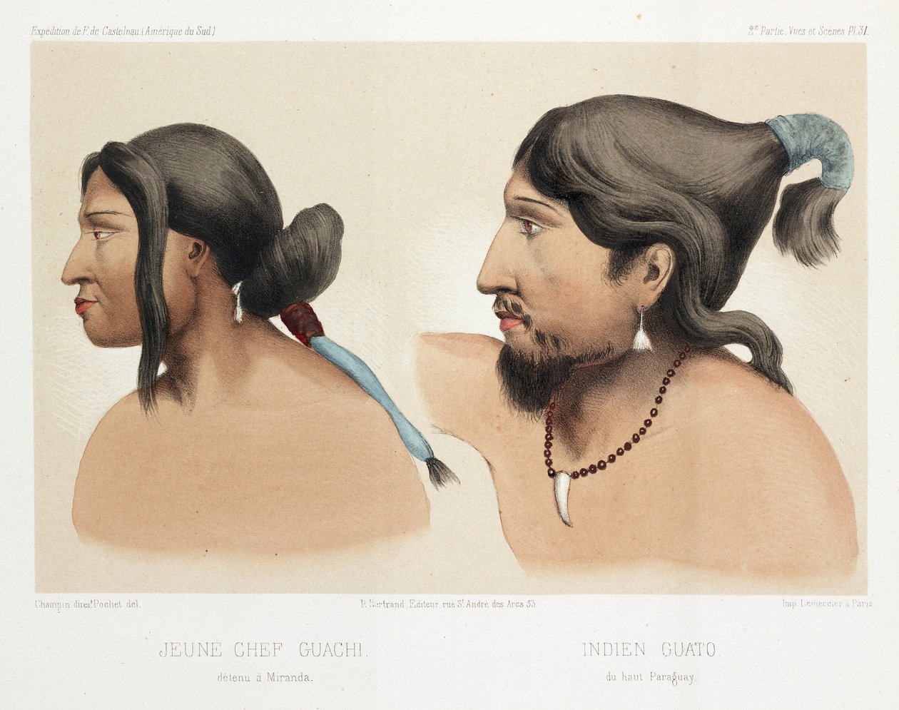 South American Indians, c 1843-1847 by Unbekannt