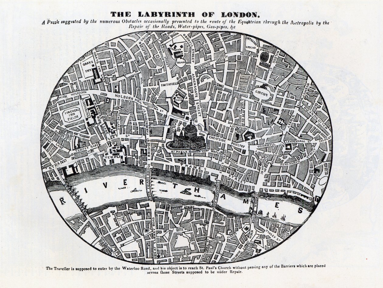 The Labyrinth of London by Unbekannt