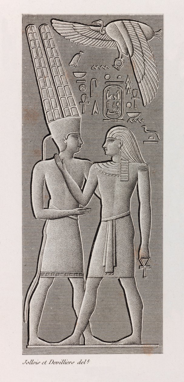 Thebes, Karnak (close up) by Unbekannt