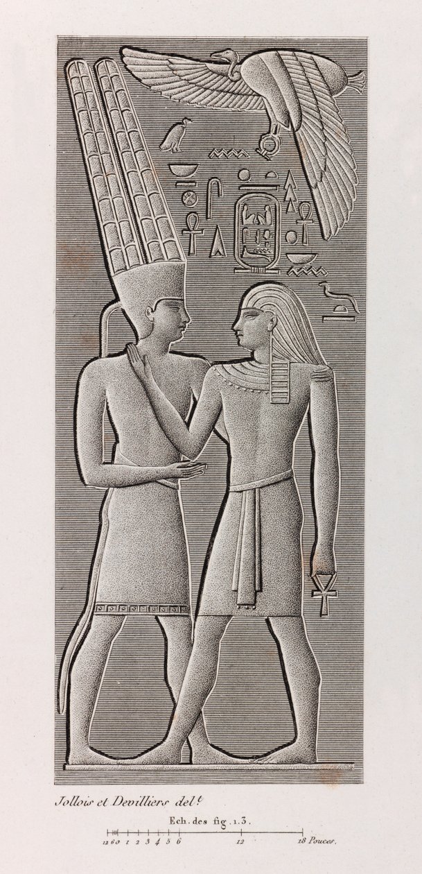 Thebes, Karnak close up by Unbekannt