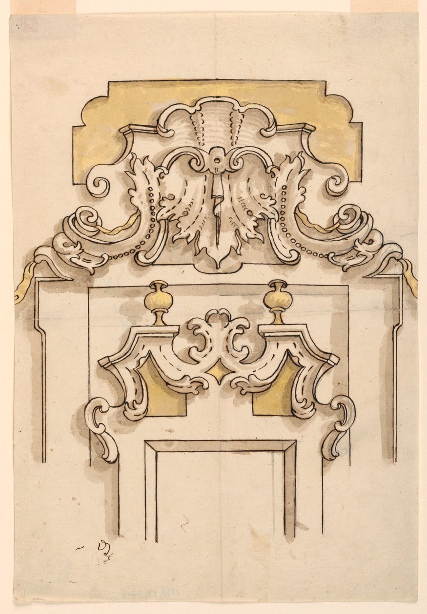 Drawing, 1725–50 by Unknown