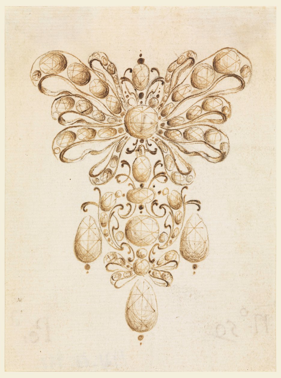 Design for an Agraffe by Unknown